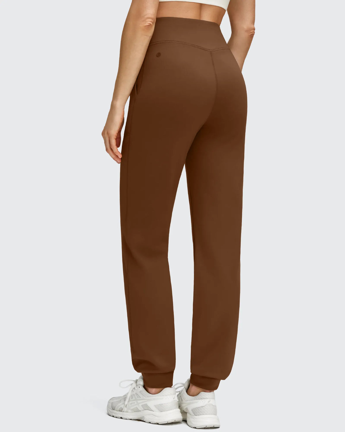 G4Free - Fleece Lined Elastic Cuff Pockets Workout Joggers -GF25D643AA-S-GF25D644AA-S-GF25D645AA-S-GF25D643AB-M-GF25D644AB-M