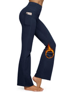 G4Free - Fleece Lined High-Waist Casual Flare Pants -GF23A204AA-S-GF23A166AA-S-GF23A205AA-S-GF23A204AB-M-GF23A166AB-M
