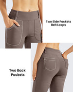 G4Free - Fleece Lined High-Waist Work Flare Pants -GF23A175AA-S-GF22A097AA-S-GF23A176AA-S-GF23A175AB-M-GF22A097AB-M