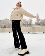 G4Free - Fleece Lined High-Waist Work Flare Pants -GF23A175AA-S-GF22A097AA-S-GF23A176AA-S-GF23A175AB-M-GF22A097AB-M