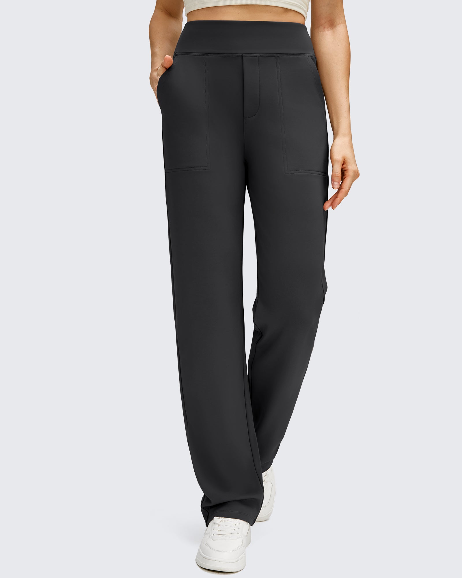 G4Free - Fleece Lined Straight Leg Winter Thermal Work Trousers -GF25D628CF-XS-GF25D629CF-XS-GF25D630CF-XS-GF25D628CA-S-GF25D629CA-S