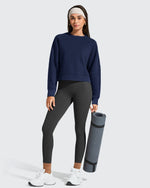 G4Free - Flurrylux Cropped Crewneck Fleece Lined Pullover  Sweatshirts -GF25F756CF-XS-GF25F756CA-S-GF25F756CB-M-GF25F756CC-L-GF25F756CD-XL