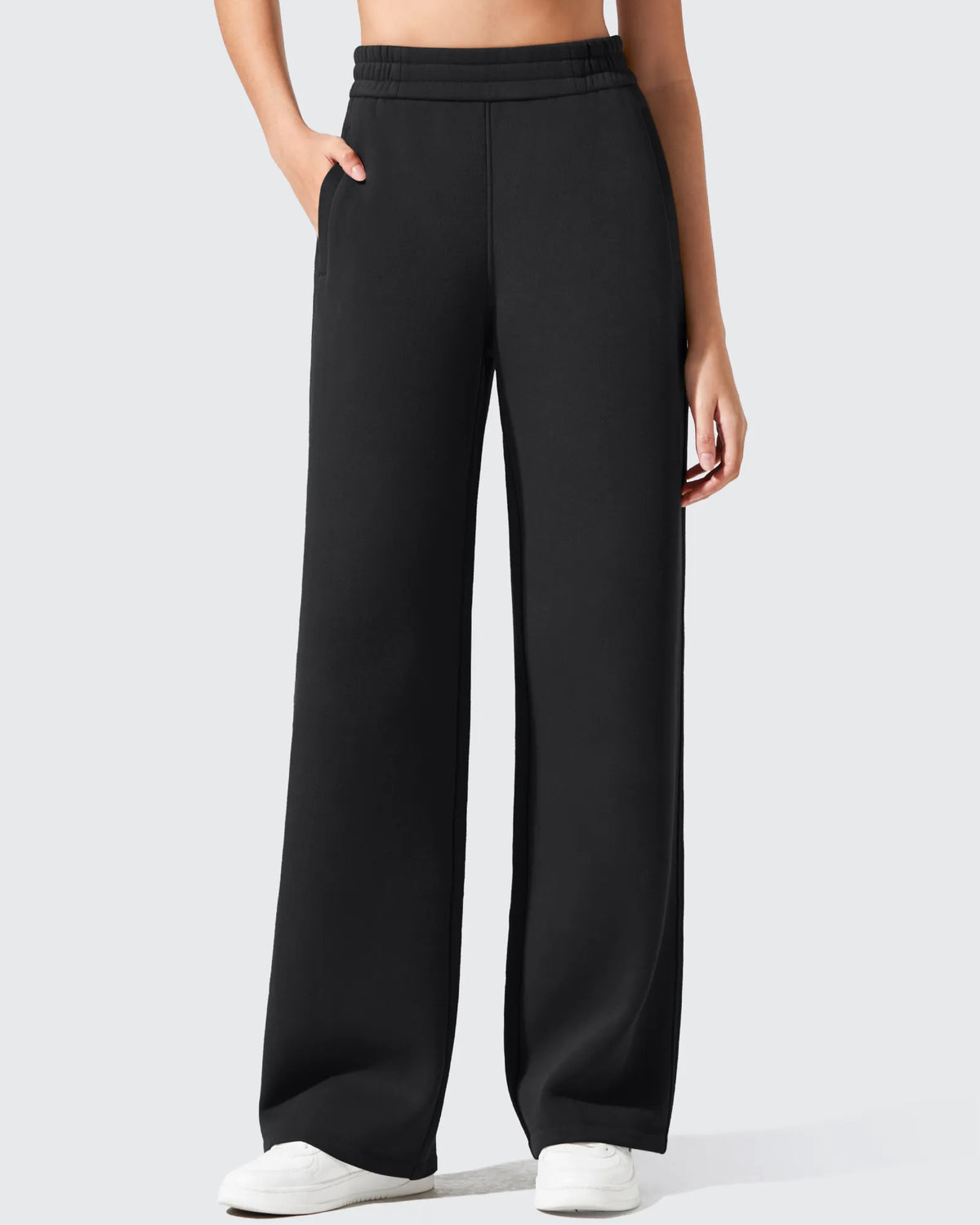 G4Free - Flurrylux Elastic Waist Cotton Fleece Lined Sweatpants -GF25J653AF-XS-GF25J654AF-XS-GF25J655AF-XS-GF25J653AA-S-GF25J654AA-S