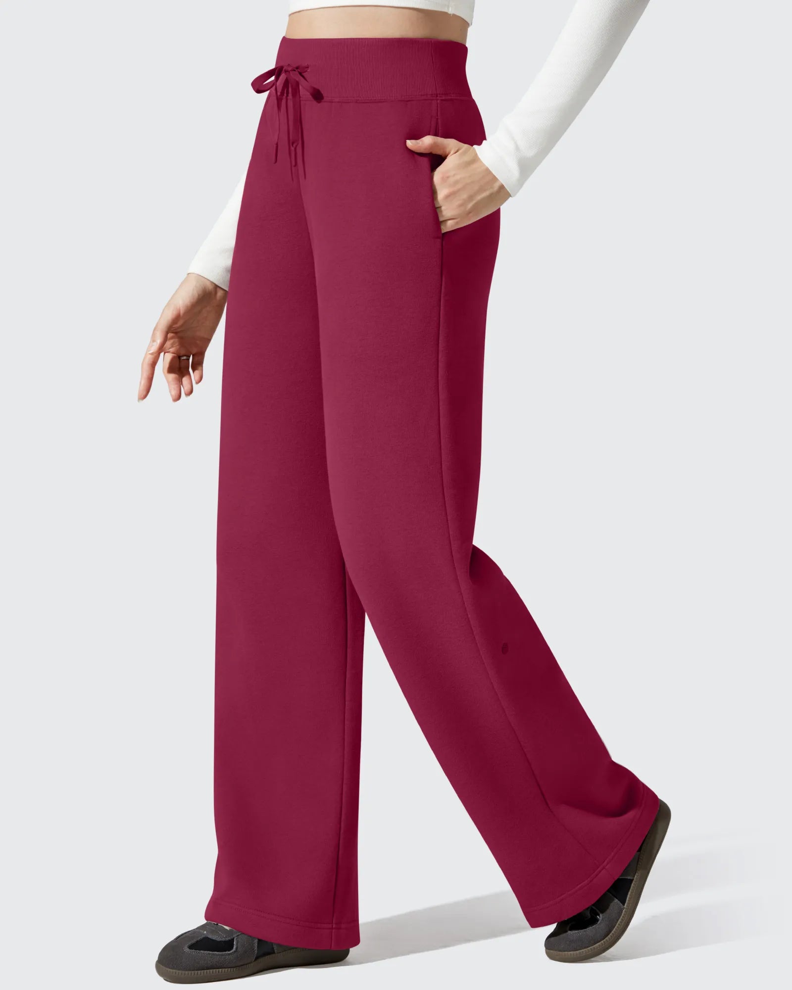 G4Free - Flurrylux Fleece Lined Drawstring Cotton Thermal Pants -GF25J707AF-XS-GF25J708AF-XS-GF25J709AF-XS-GF25J707AA-S-GF25J708AA-S