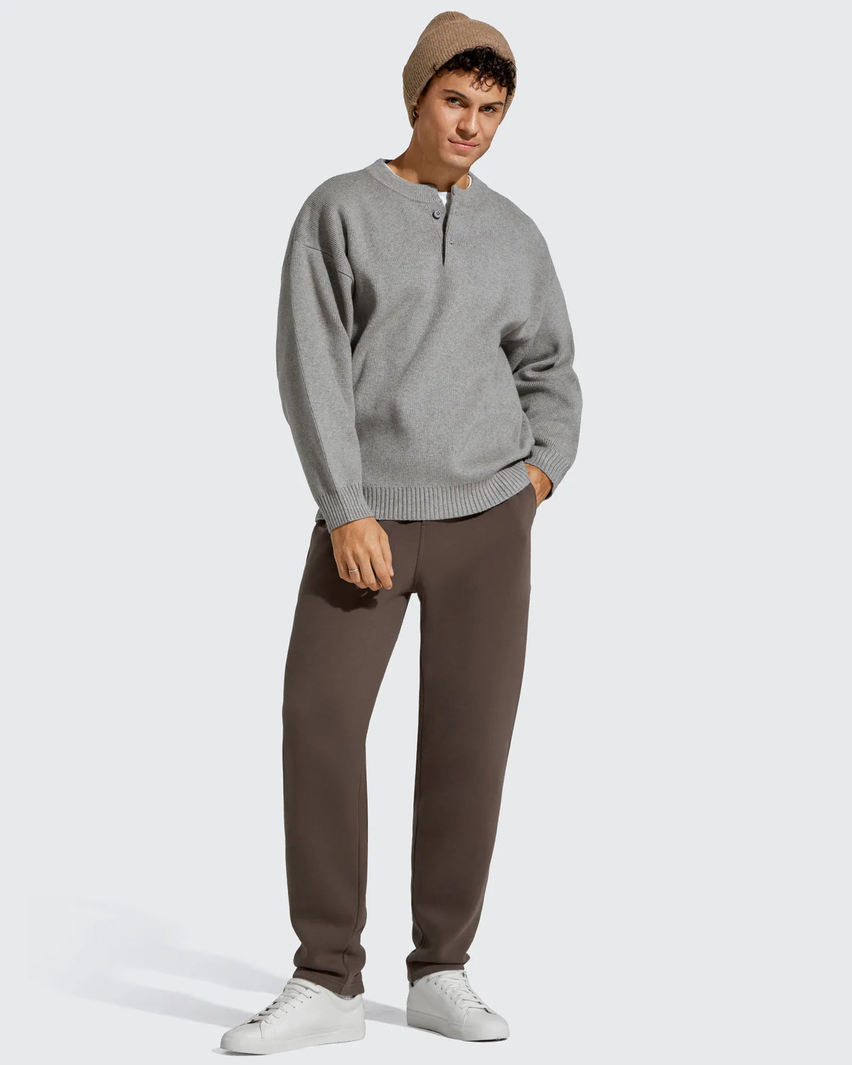 G4Free - Flurrylux Men's Fleece-Lined Drawstring Cotton Straight Leg Pants -GF25DM687DA-S-GF25DM688DA-S-GF25DM687DB-M-GF25DM688DB-M-GF25DM687DC-L