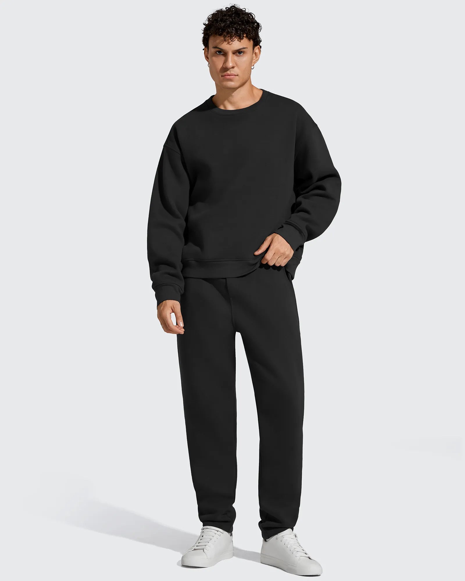 G4Free - Flurrylux Men's Fleece-Lined Drawstring Cotton Straight Leg Pants -GF25DM687DA-S-GF25DM688DA-S-GF25DM687DB-M-GF25DM688DB-M-GF25DM687DC-L