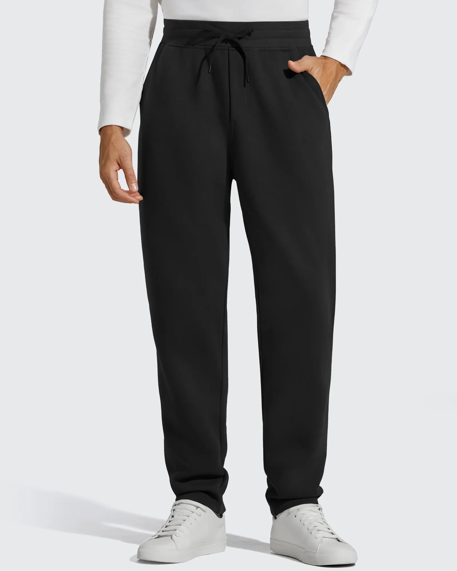 G4Free - Flurrylux Men's Fleece-Lined Drawstring Cotton Straight Leg Pants -GF25DM687DA-S-GF25DM688DA-S-GF25DM687DB-M-GF25DM688DB-M-GF25DM687DC-L