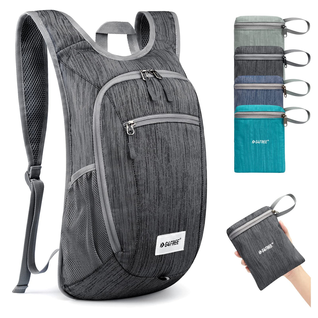 Lightweight Packable Hiking Backpack - For Travel & Outdoor Camping