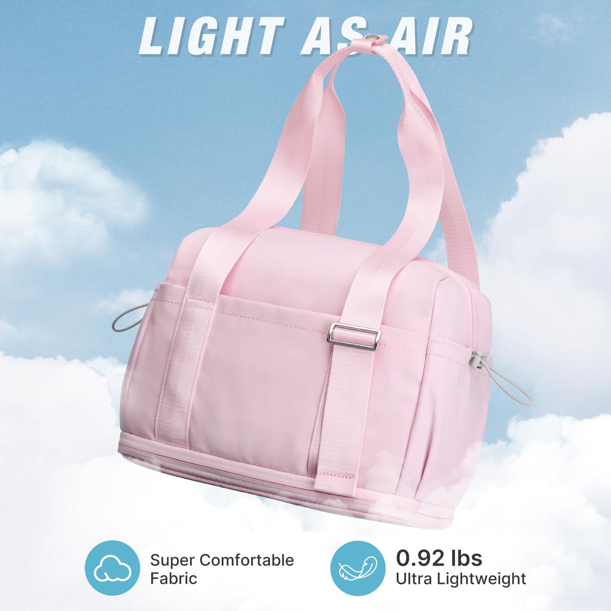 G4Free - G4Free 10L Mini Gym Bag with Wet Pocket Lightweight -TN24B482A-TN24B482B-TN24B482C