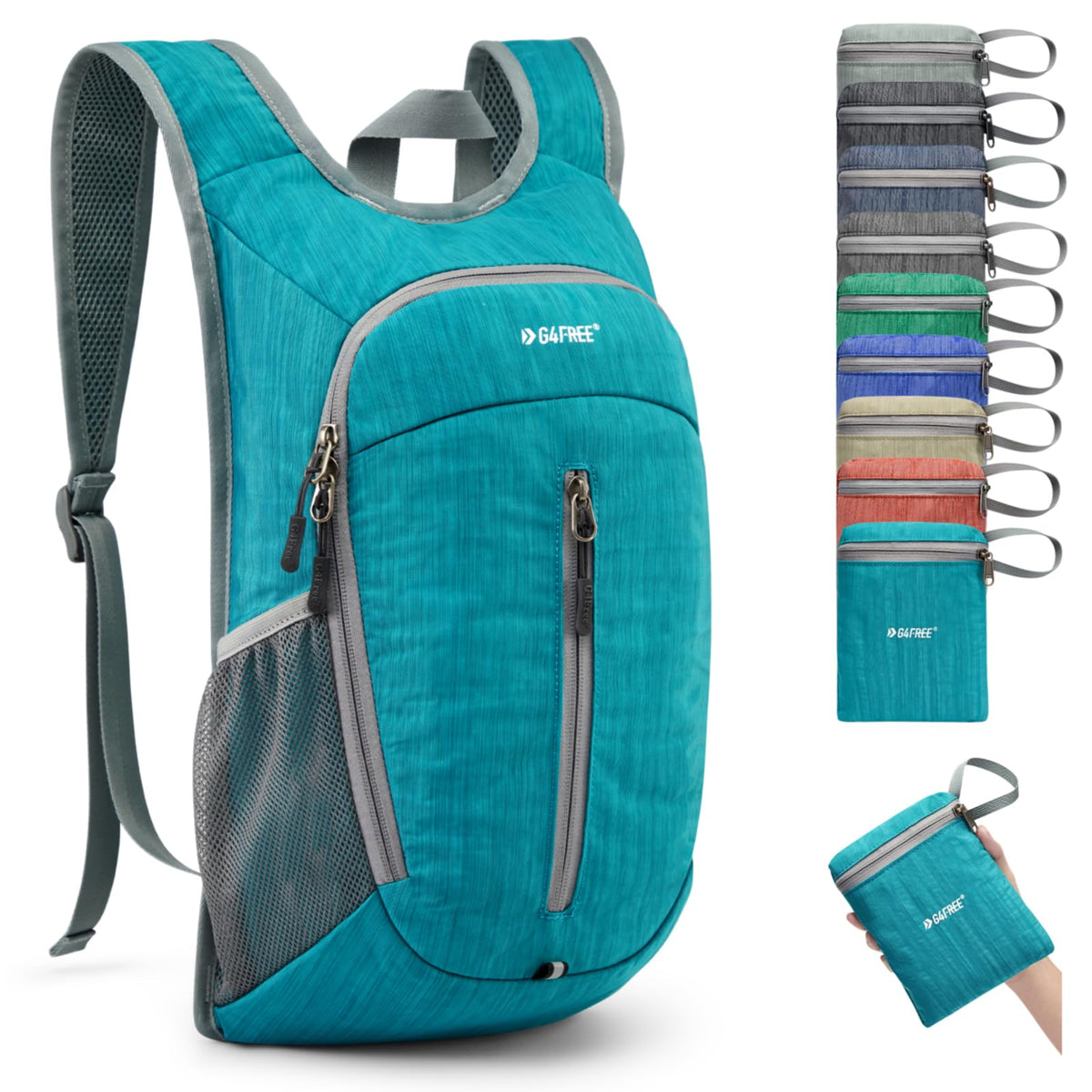 G4Free - G4Free 10L Small Travel Hiking Daypack -TN22B157E