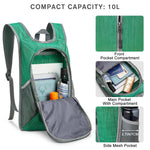G4Free - G4Free 10L Small Travel Hiking Daypack -TN22B157E-TN22B157A-TN22B157G-TN22B157B-TN22B157J