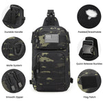 G4Free - G4Free 10L Tactical EDC Sling Bag -TN23B216B-TN23B216D-TN23B216C-TN23B216A