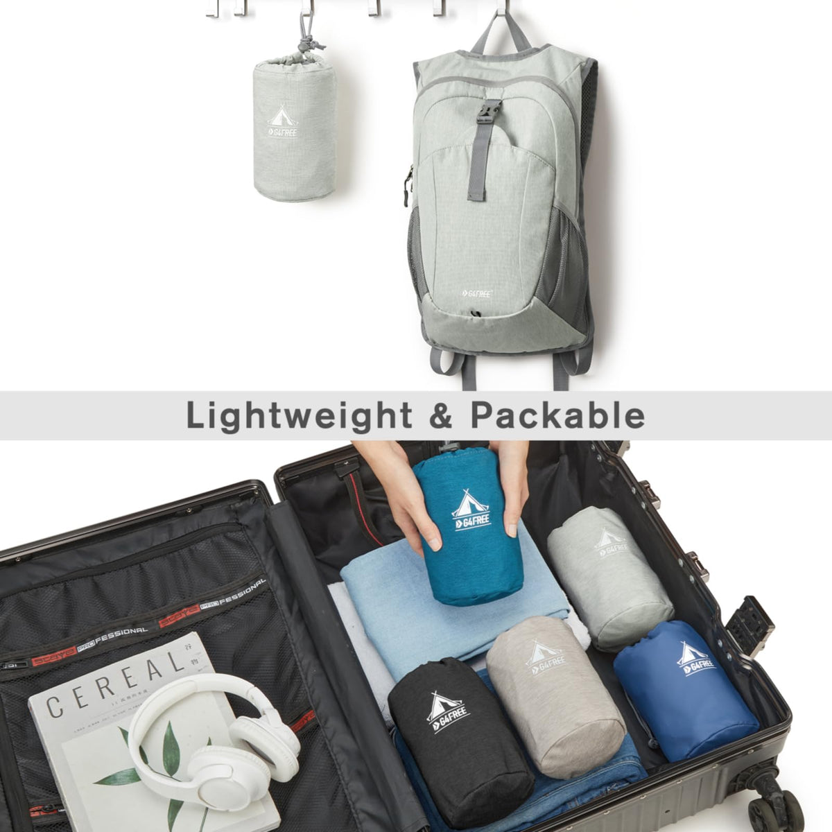 G4Free - G4Free 12L Hiking Backpack -TN23B237T-TN23B237A-TN23B237E-TN23B237P-TN23B237C