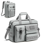 G4Free - G4Free 17.3 Inch Laptop Messenger Bag for Men, 3-in-1 Large Tactical Shoulder Bag -TN25B563B-TN25B563C-TN25B563A