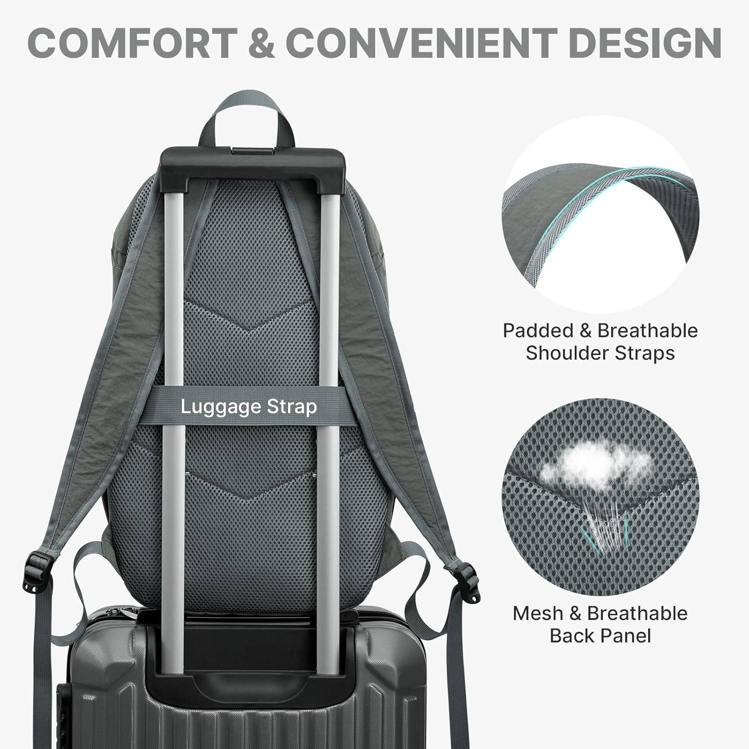 G4Free - G4Free 20L Lightweight  Hiking Travel Backpacks -TN25B612D-TN25B612B-TN25B612A-TN25B612C