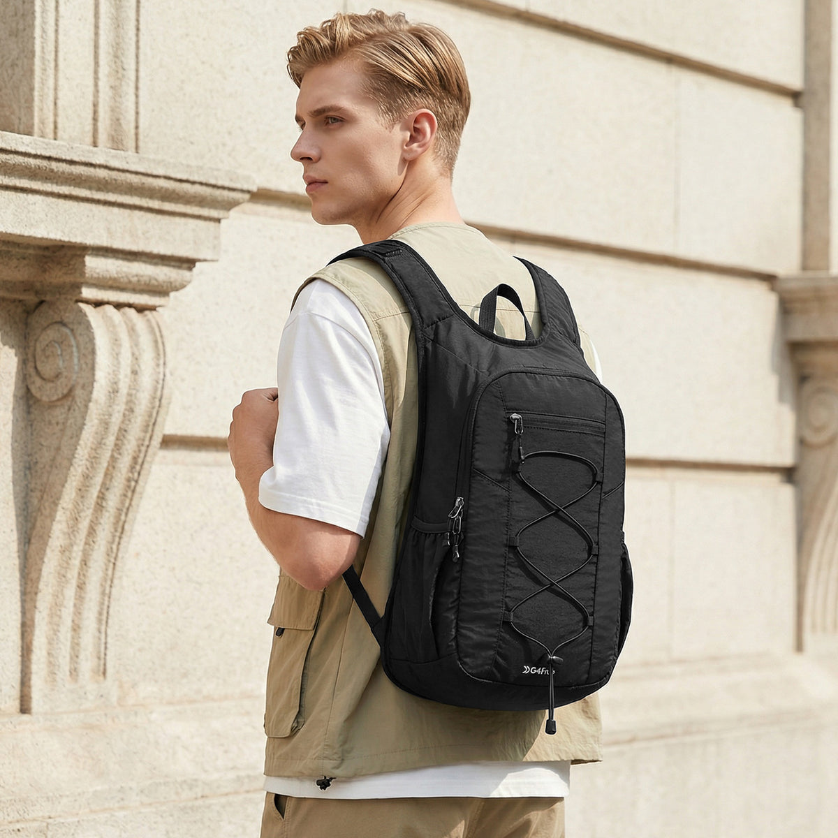 G4Free - G4Free 20L Lightweight Packable Hiking Daypack with Phone Pocket -TN25B613A-TN25B613B-TN25B613C-TN25B613D