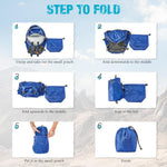 G4Free - G4Free 25L Packable Hiking Backpack with Thickened Back Panel -TN25B507A-TN25B507B-TN25B507C