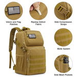 G4Free - G4Free 35L Military Tactical Backpack Survival Molle Pack -TN22B147B