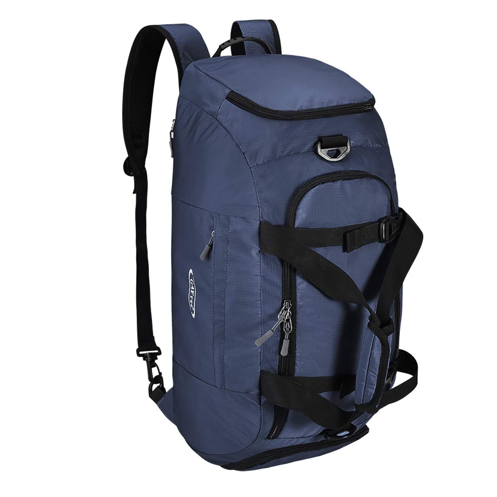 G4Free 40L 3-Way Duffle Bag Backpack Gym Bag Dark Blue