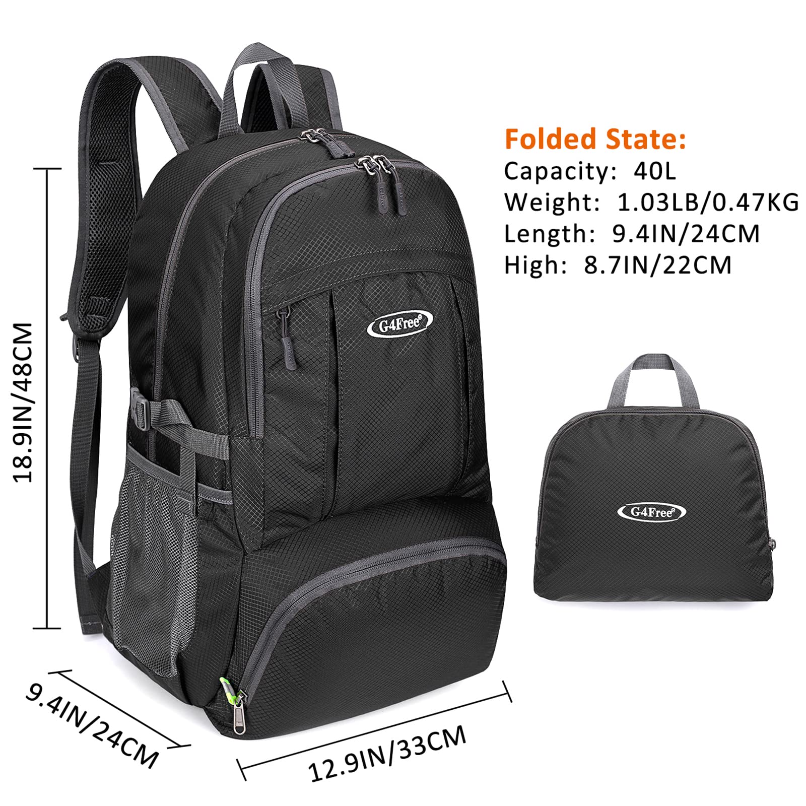 [G4Free] 超軽量 折畳みバッグ 登山リュック 40l/45l 大容量 防 Amazon.co.jp: [G4Free] 超軽量 折畳みバッグ 登山リュック 40l大容量