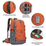 G4Free - G4Free 40L Lightweight Travel Backpack with Rain Cover -TN26B623A-TN26B623B-TN26B623C