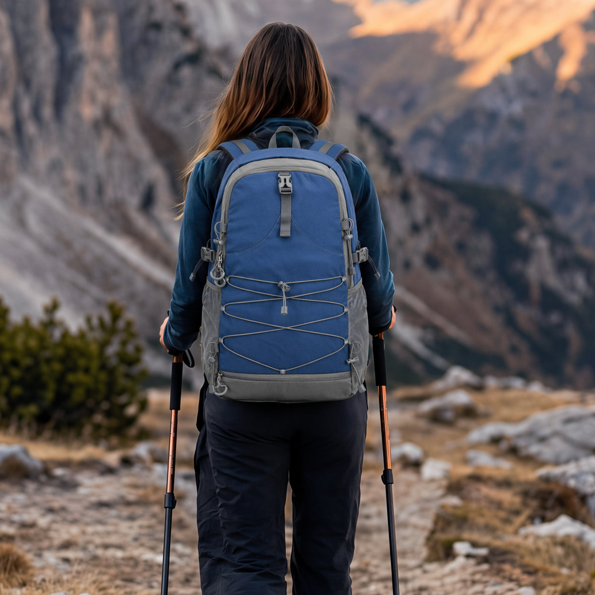 G4Free - G4Free 40L Lightweight Travel Backpack with Rain Cover -TN26B623A-TN26B623B-TN26B623C