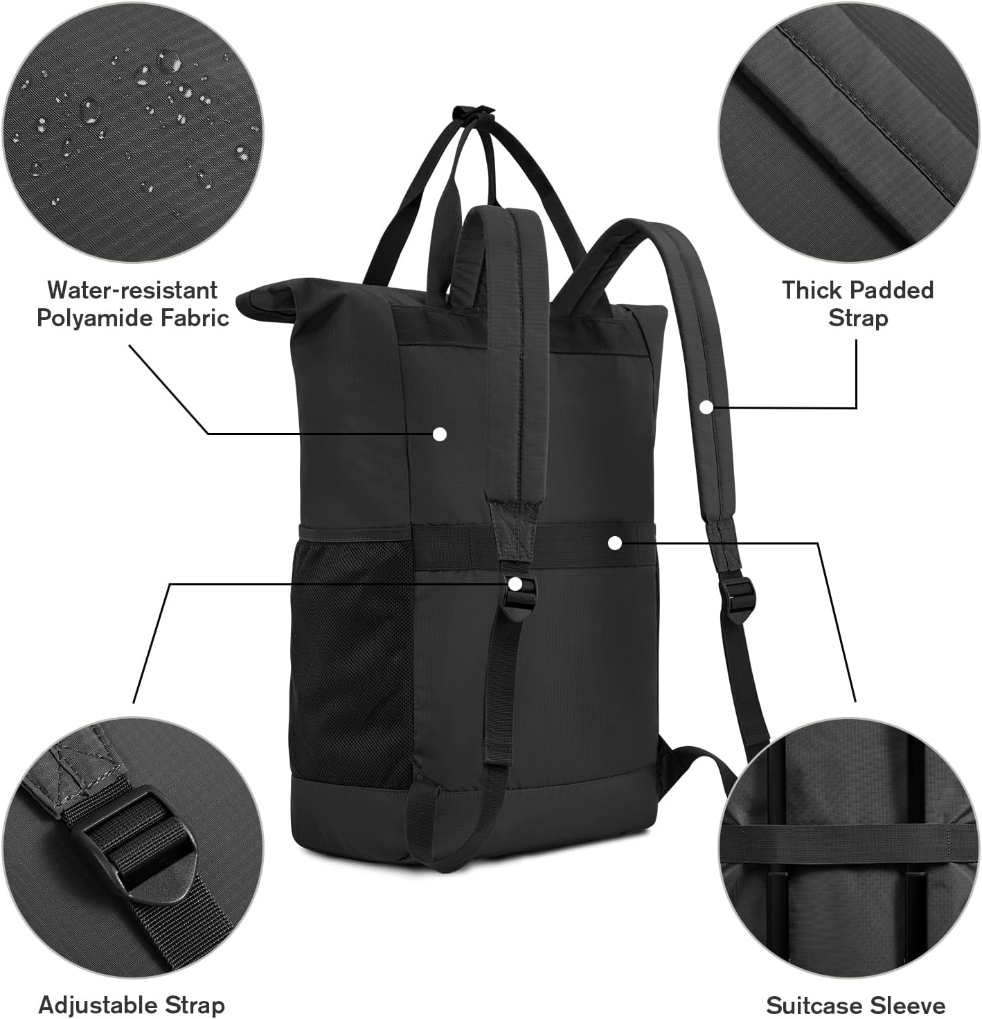 G4Free - G4Free 40L Packable Backpack Waterproof Travel Backpack -TN24B347C-TN24B347A-TN24B347B-TN24B347D
