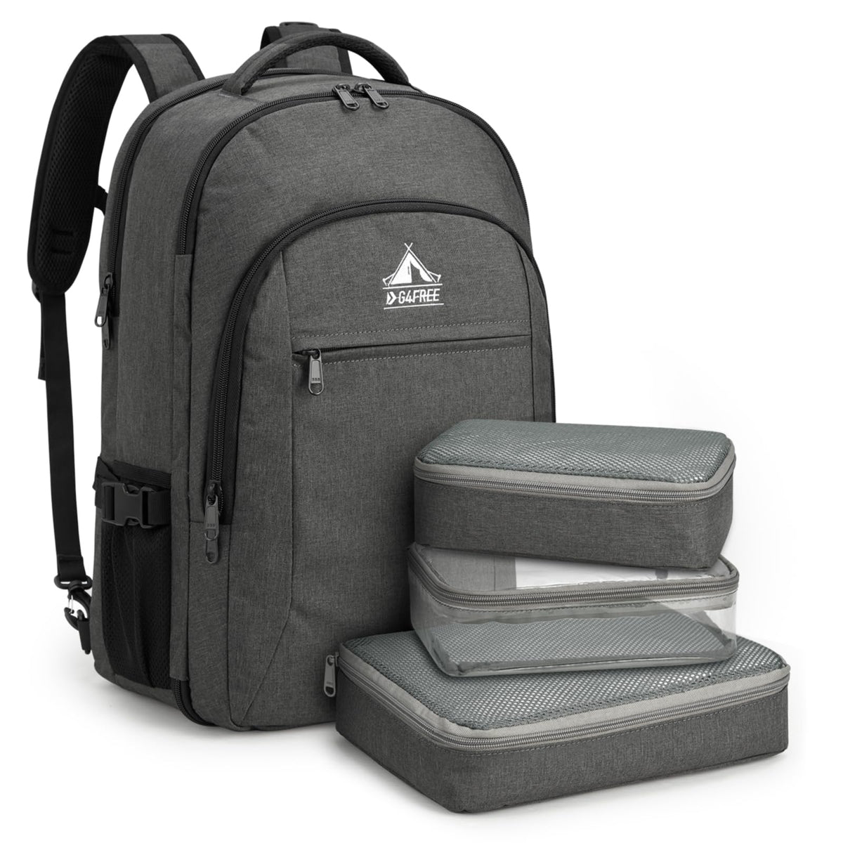 G4Free - G4Free 40l Carry On Waterproof  Travel Backpack For Women Men -TN23B188A