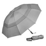 G4Free - G4Free 42/46/54/62 Inch 10 Ribs Windproof for Rain Double Canopy Auto Umbrella -NT24A453F-TN23A229F-TN23A230F-TN22A110F-NT24A453G