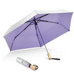 G4Free - G4Free 42Inch UPF 50+ UV Protection Wooden Handle Travel Umbrella -NT22A148I-NT22A148J-NT22A148B-NT22A148C-NT22A148F