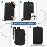G4Free - G4Free 45L Travel Duffle Bag 3 in 1 Duffel Bags with Shoes Compartment Gym Backpack -TN25B573A-TN25B573C-TN25B573B