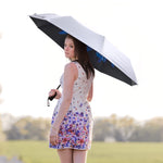 G4Free - G4Free 46 Inch Auto Open UPF 50+ UV Protection Large Travel Umbrella -D02V746A-D02V746D-D02V746M