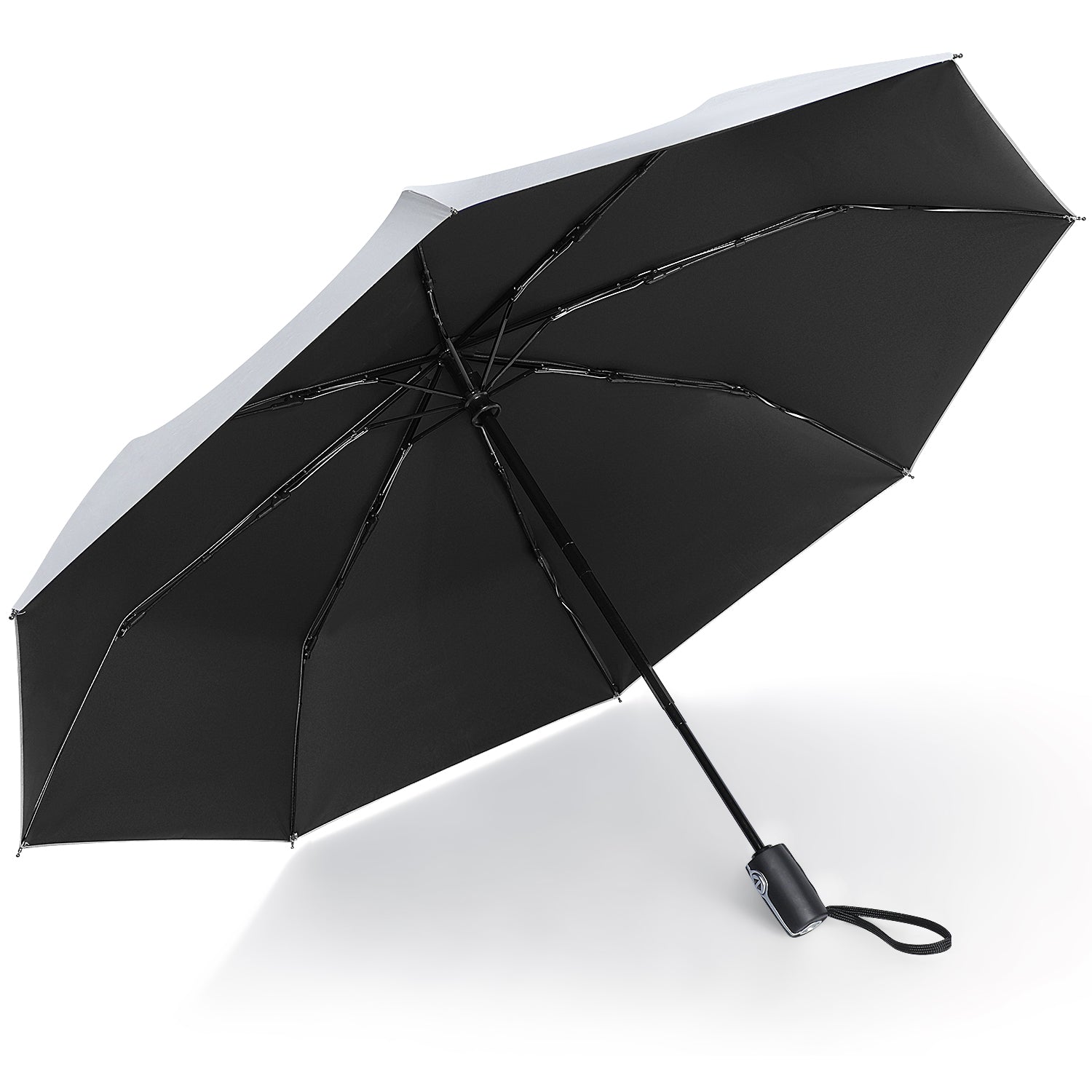 G4Free 46 Inch Auto Open UPF 50+ UV Protection Large Travel Umbrella