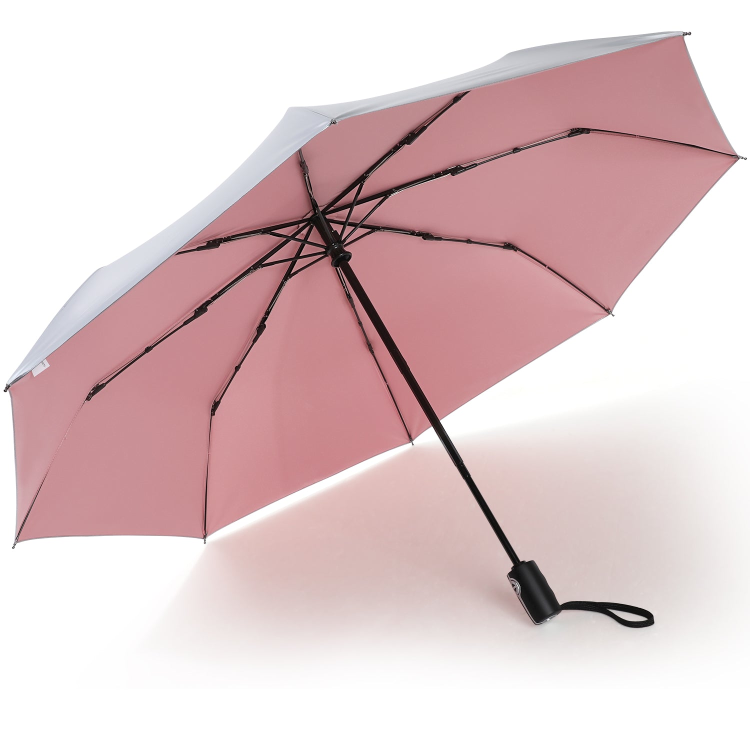 G4Free 46 Inch Auto Open UPF 50+ UV Protection Large Travel Umbrella
