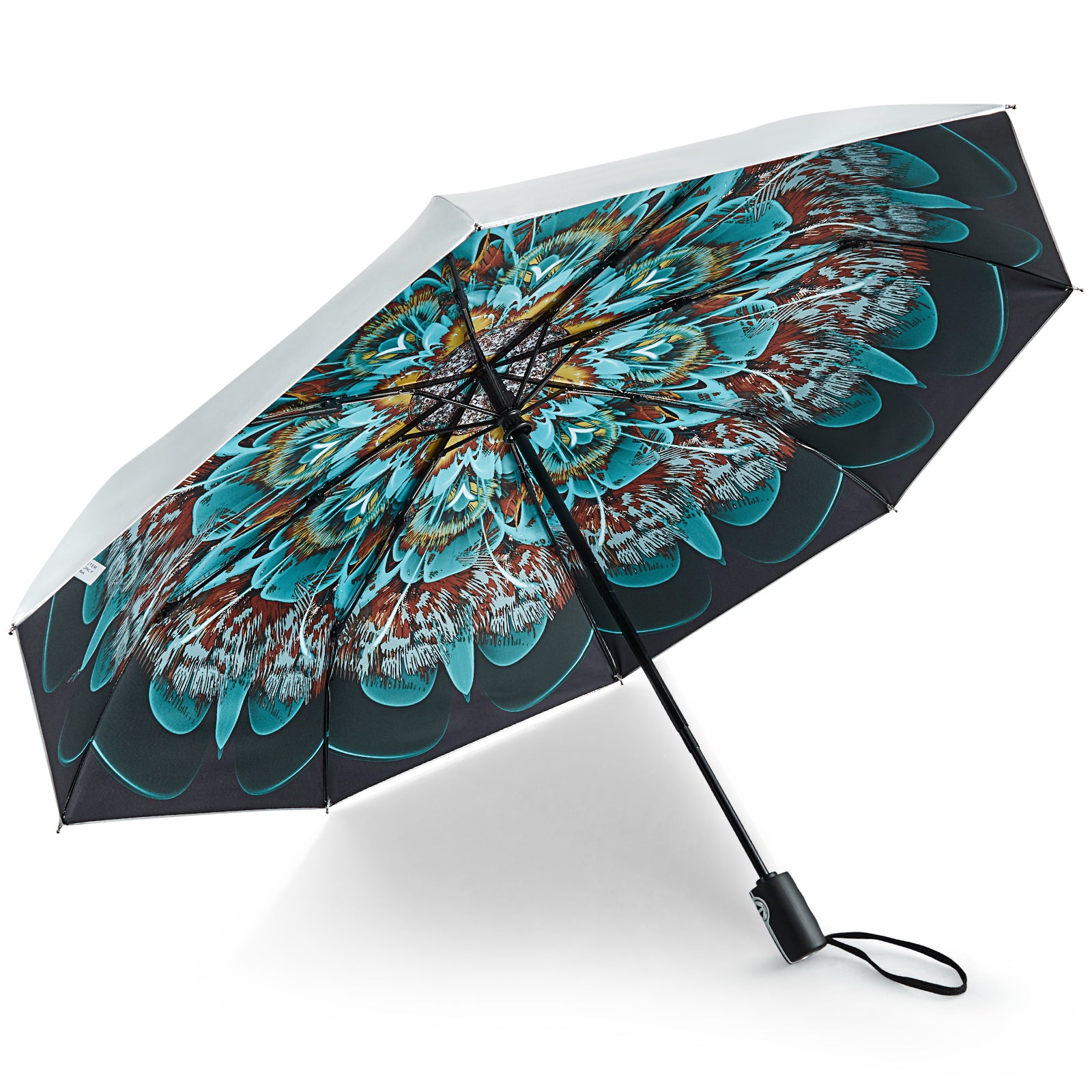 G4Free - G4Free 46 Inch Auto Open UPF 50+ UV Protection Large Travel Umbrella -D02V746A-D02V746D-D02V746M