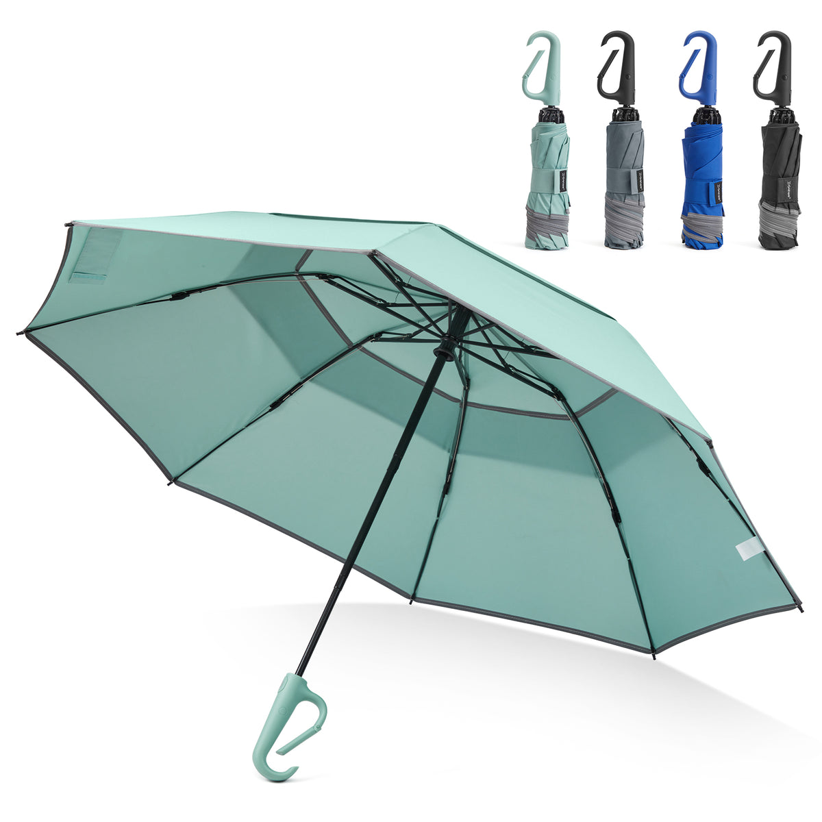 G4Free - G4Free 46" Inverted Umbrella – Carabiner Handle -NT25A620A-NT25A620B-NT25A620C-NT25A620D