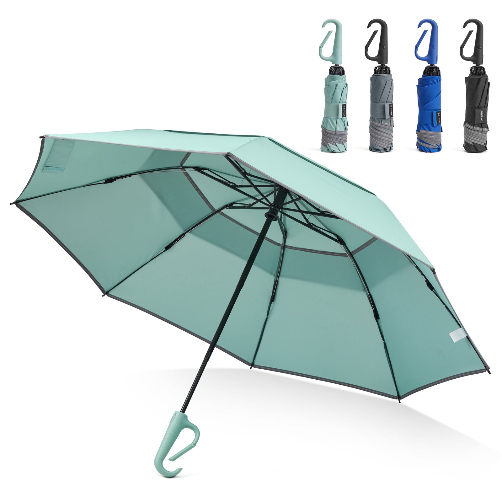 G4Free - G4Free 46" Inverted Umbrella – Carabiner Handle -NT25A620A-NT25A620B-NT25A620C-NT25A620D