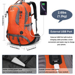 G4Free - G4Free 50L Hiking Backpack with Rain Cover for Men Women -D01V031A-D01V031D-D01V031F-D01V031B-D01V031G