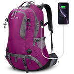 G4Free - G4Free 50L Hiking Backpack with Rain Cover for Men Women -D01V031H