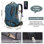 G4Free - G4Free 50L Waterproof Daypack with 2L BPA Free Bladder & Rain Cover -TN21B001A-TN21B001B-TN21B001F