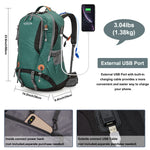 G4Free - G4Free 50L Waterproof Daypack with 2L BPA Free Bladder & Rain Cover -TN21B001A-TN21B001B-TN21B001F