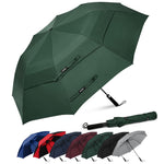 G4Free - G4Free 62 Inch Portable Automatic Open Oversize Vented Double Canopy Umbrellas -D02V684A-D02V684M-D02V684B-D02V684E-D02V684D