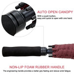 G4Free - G4Free 72 Inch Huge Double Canopy Vented Windproof Stick Umbrellas -D02V716A-D02V716C-D02V716B