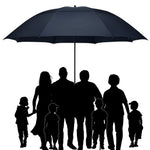 G4Free - G4Free 80 Inch 6.6 Ft Double Canopy Vented Windproof Stick Family Umbrella -TN21A013A-TN21A013B-TN22A160B-TN22A160A-TN22A160C