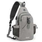 G4Free - G4Free Anti-Theft Canvas Sling Bag with USB Port -TN22B159C-TN22B159A-TN22B159D-TN22B159B-TN22B159F