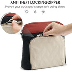 G4Free - G4Free Anti-Theft Crossbody Bags, Lightweight Nylon Shoulder Purse Medium Handbags -TN25B551A-TN25B551B-TN25B551C