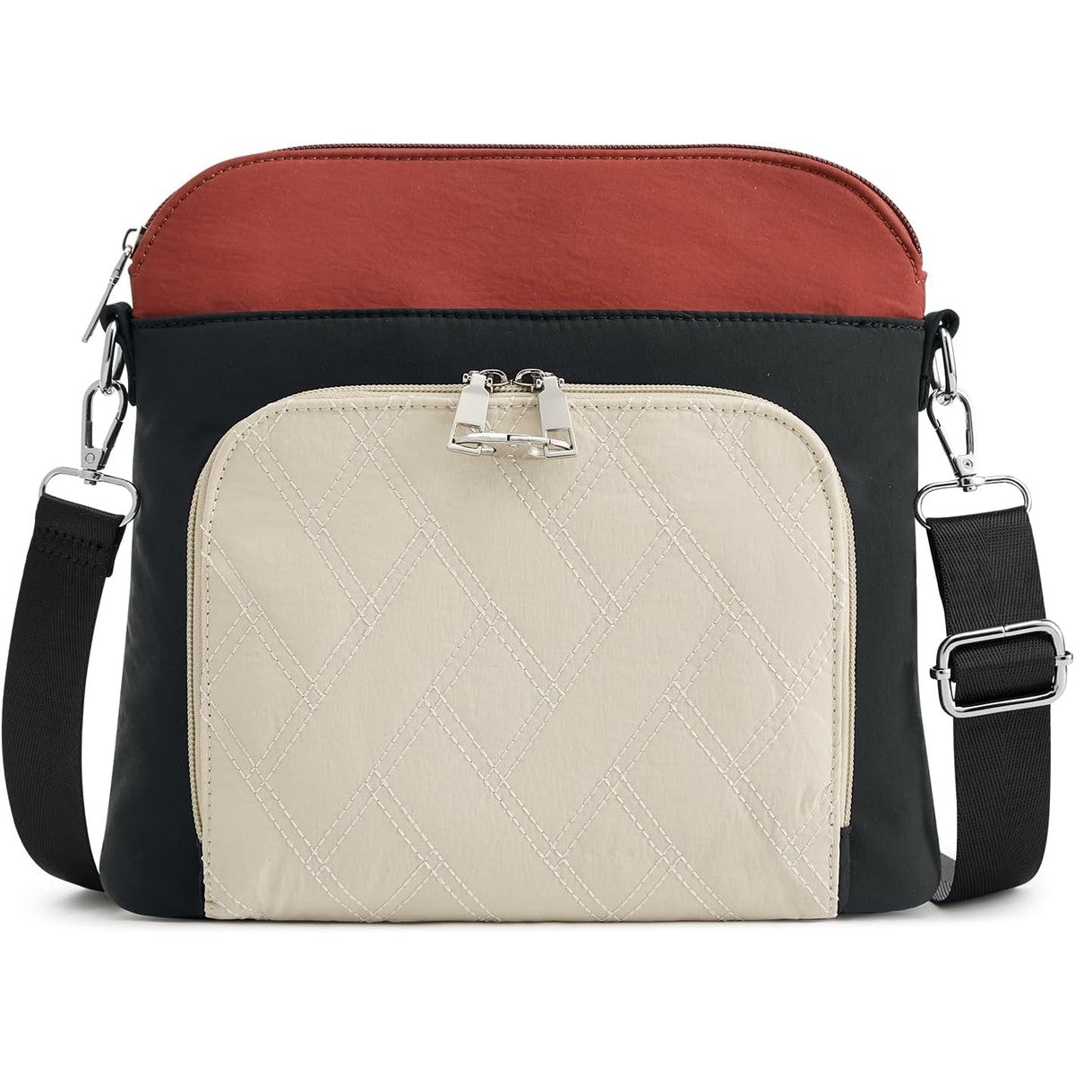 G4Free - G4Free Anti-Theft Crossbody Bags, Lightweight Nylon Shoulder Purse Medium Handbags -TN25B551A-TN25B551B-TN25B551C