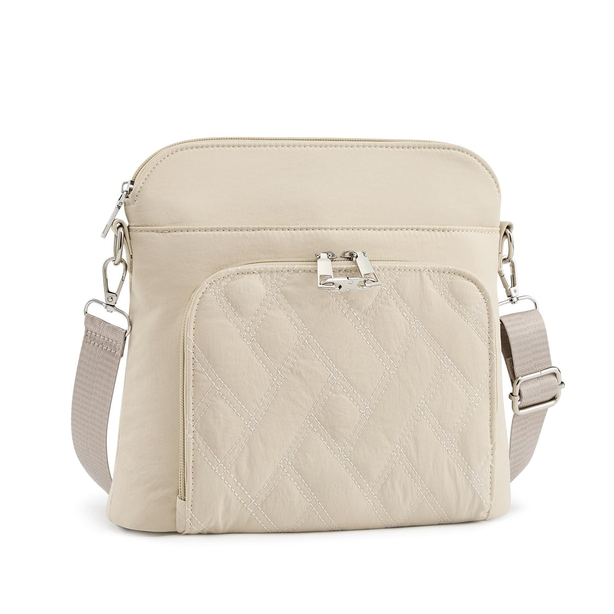 G4Free - G4Free Anti-Theft Crossbody Bags, Lightweight Nylon Shoulder Purse Medium Handbags -TN25B551A-TN25B551B-TN25B551C