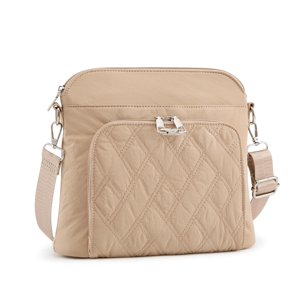 G4Free - G4Free Anti-Theft Crossbody Bags, Lightweight Nylon Shoulder Purse Medium Handbags -TN25B551A-TN25B551B-TN25B551C