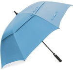 G4Free - G4Free Automatic Open Golf Umbrella Double Canopy Vented Stick Umbrellas -D02V638J